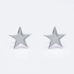 925 Silver Star Minimalist Stud Earring