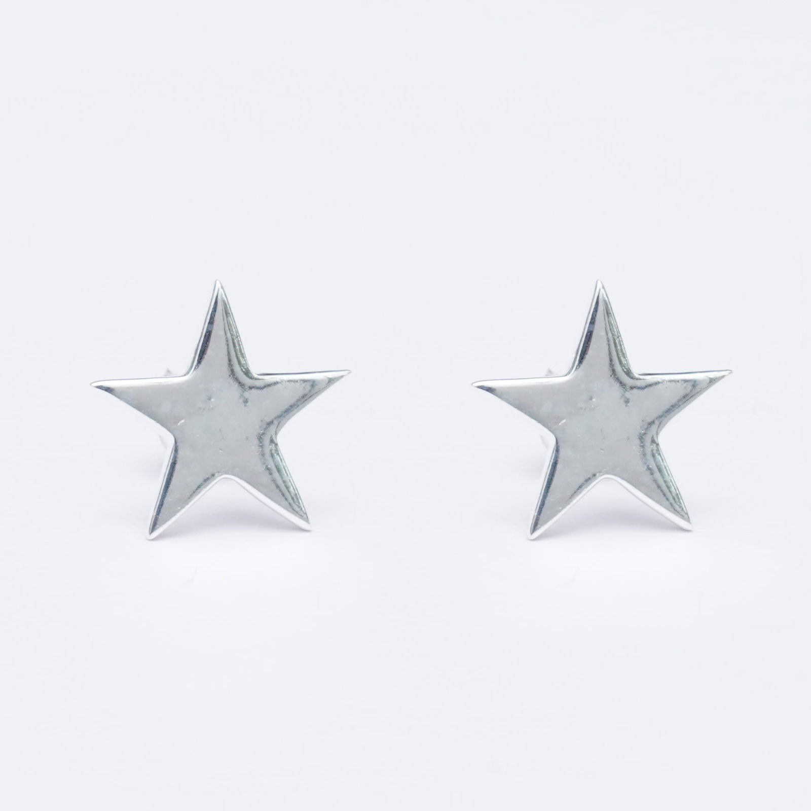 925 Silver Star Minimalist Stud Earring