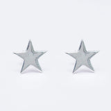 925 Silver Star Minimalist Stud Earring