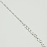 925 Sterling Silver 18 Inch Curb Chain 1MM