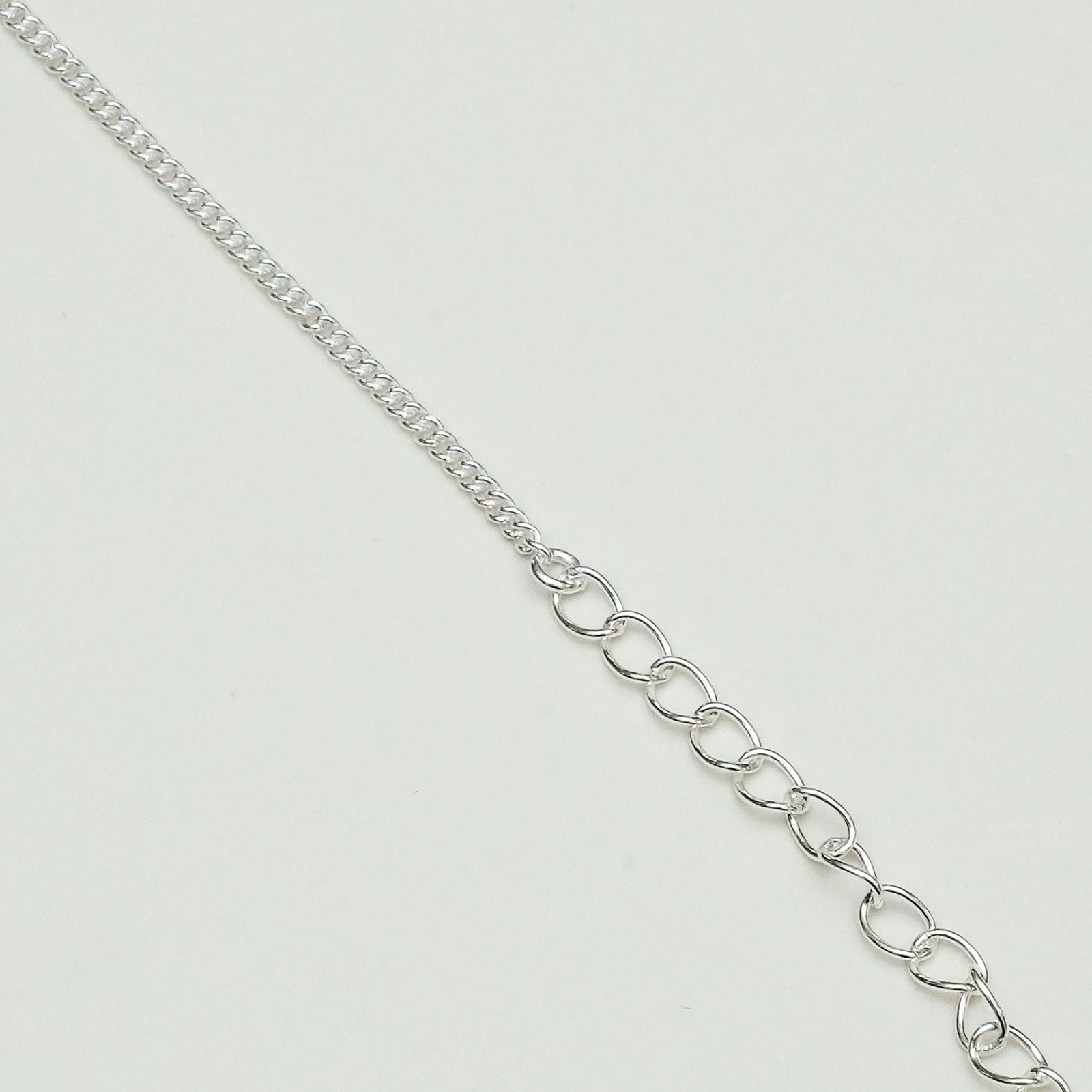925 Sterling Silver 18 Inch Curb Chain 1MM
