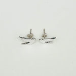 Bird Minimalist Earring In 925 Sterling Silver