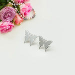 Butterfly Minimalist Earring In 925 Sterling Silver1