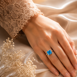 Ira Azure Radiance Ring