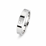Ira Eternal Band Ring crafted in 925 sterling silver with a polished contemporary band design