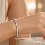 IRA Emerald Cut Tennis Bracelet