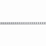 IRA Prism Bracelet crafted in 925 sterling silver featuring a continuous row of sparkling round-cut AAA+ cubic zirconia stones.