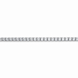 IRA Prism Bracelet crafted in 925 sterling silver featuring a continuous row of sparkling round-cut AAA+ cubic zirconia stones.