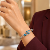 IRA Azure Bloom Bracelet