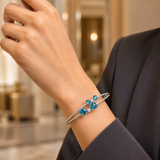 IRA Azure Bloom Bracelet