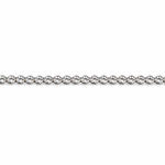 IRA Mooncrest Tennis Bracelet crafted in 925 sterling silver featuring round AAA+ cubic zirconia stones in a classic bezel-set tennis design.