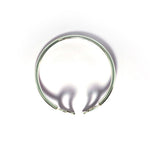Crescent Silver Bracelet - Openable