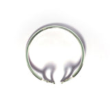 Crescent Silver Bracelet - Openable