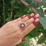 Cut Stone Ring 1