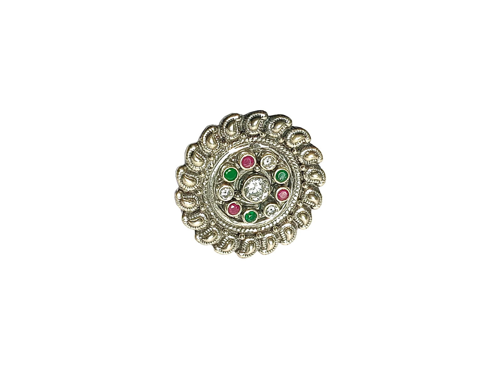 Cut Stone Ring 2