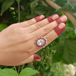 Cut Stone Ring 3