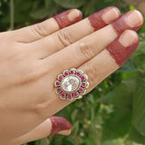 Cut Stone Ring 3
