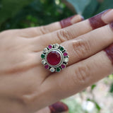 Cut Stone Ring 4