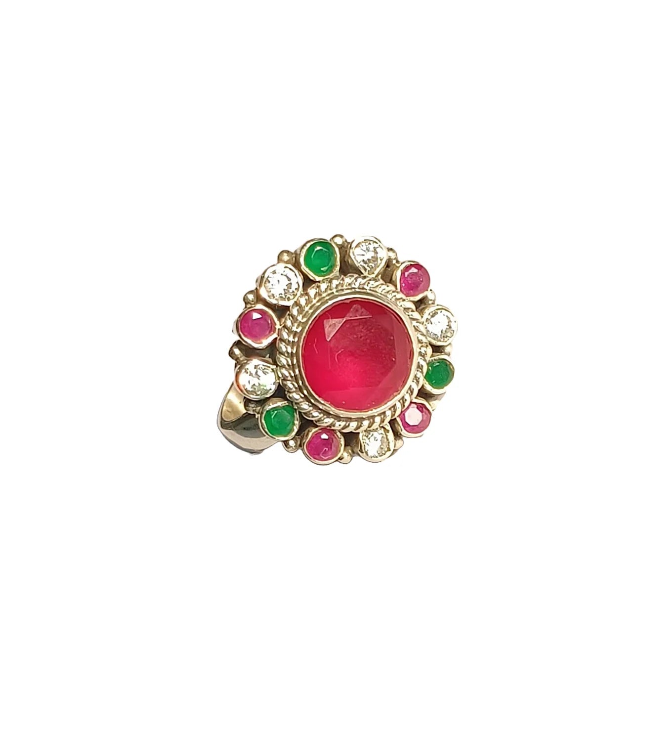 Cut Stone Ring 4