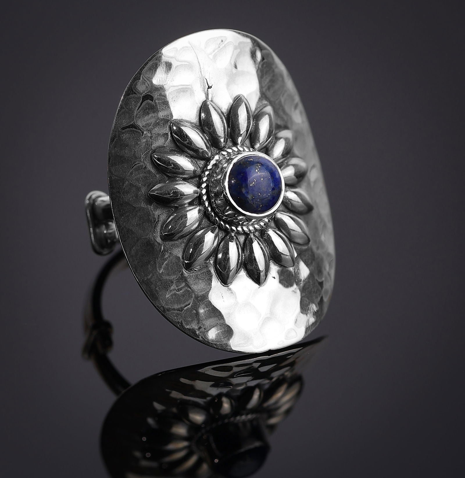 Dridha Antique Bold Rings in 925 Sterling Silver DM502