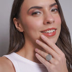 Dridha Antique Bold Rings in 925 Sterling Silver DM503