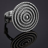 Dridha Antique Bold Rings in 925 Sterling Silver DM503