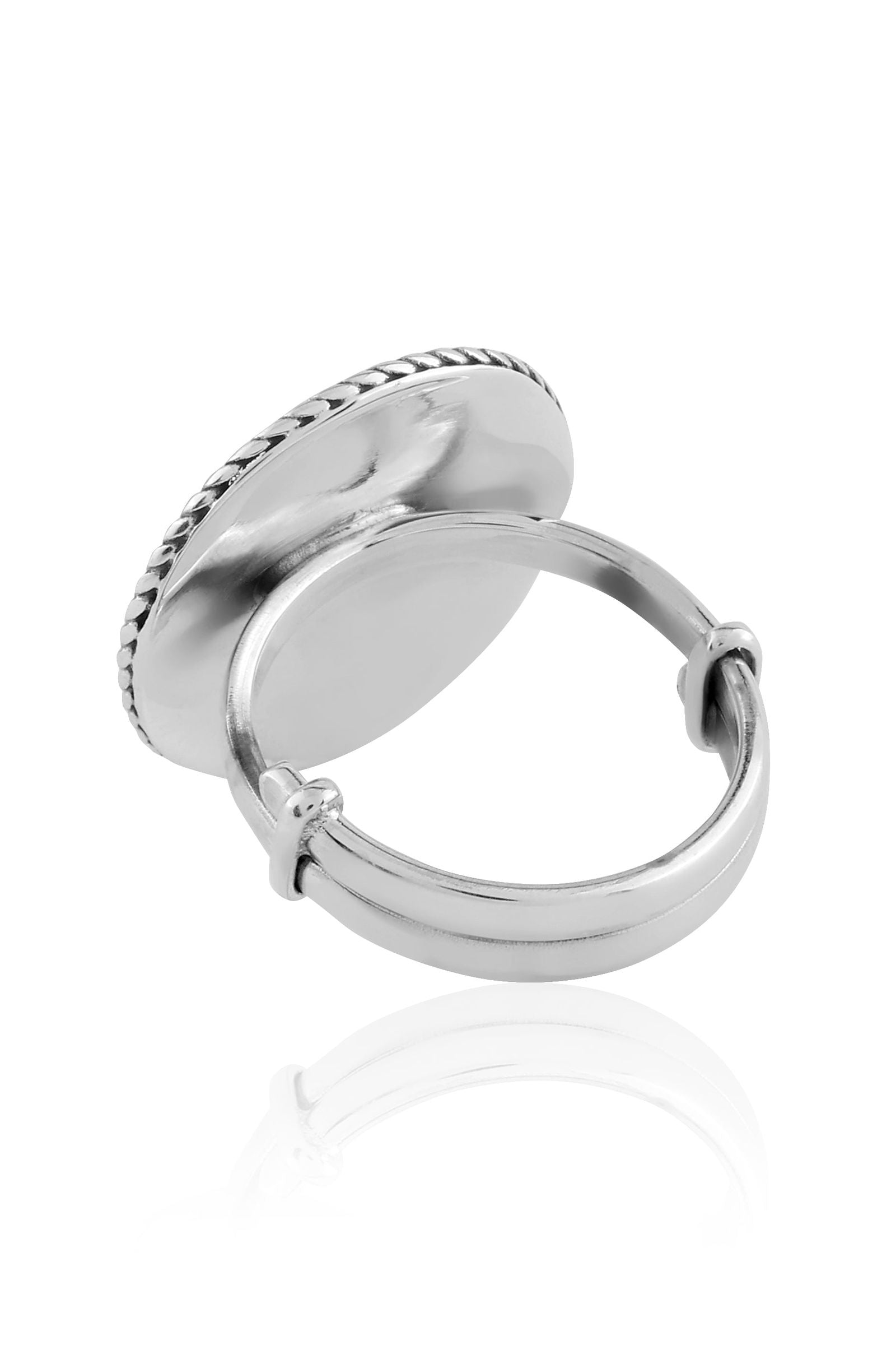 Dridha Antique Bold Rings in 925 Sterling Silver DM503