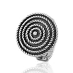 Dridha Antique Bold Rings in 925 Sterling Silver DM503