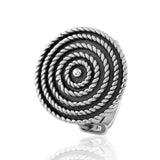 Dridha Antique Bold Rings in 925 Sterling Silver DM503