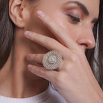 Dridha Antique Bold Rings in 925 Sterling Silver DM504
