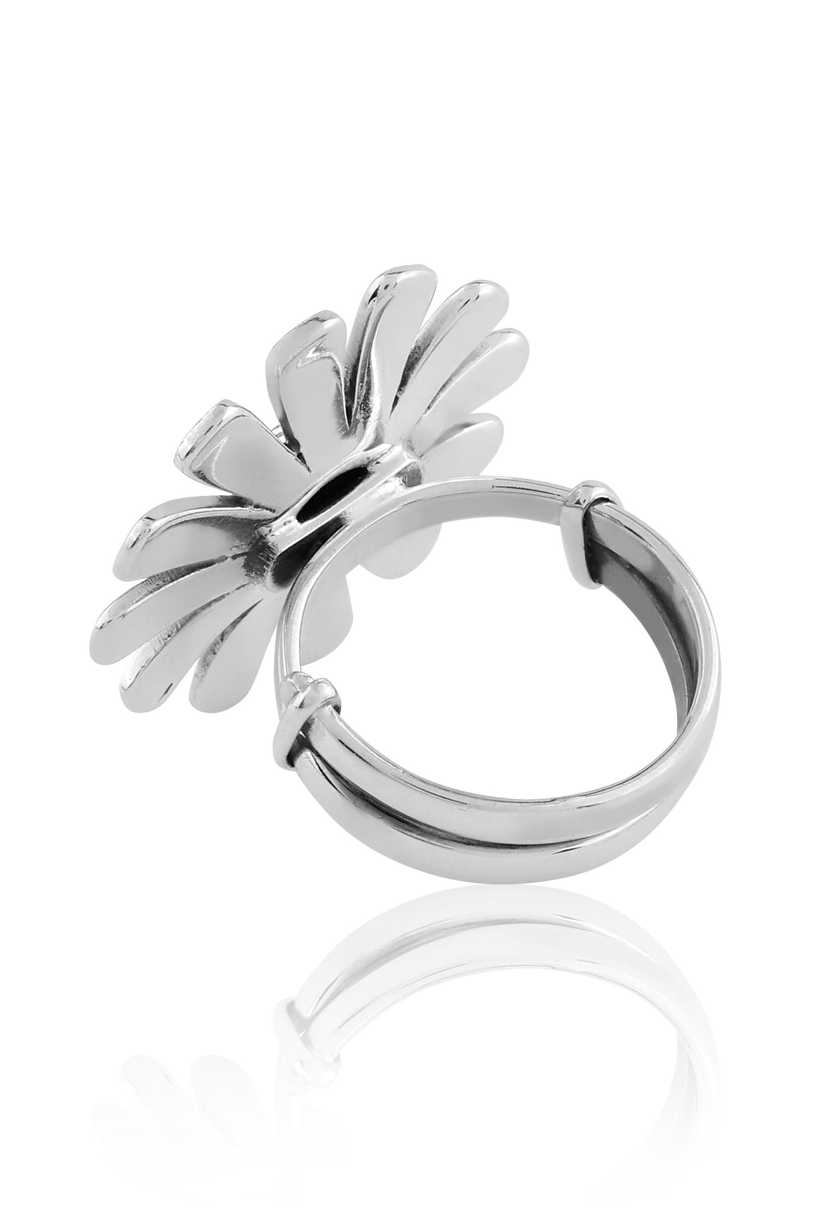Dridha Antique Bold Rings in 925 Sterling Silver DM505