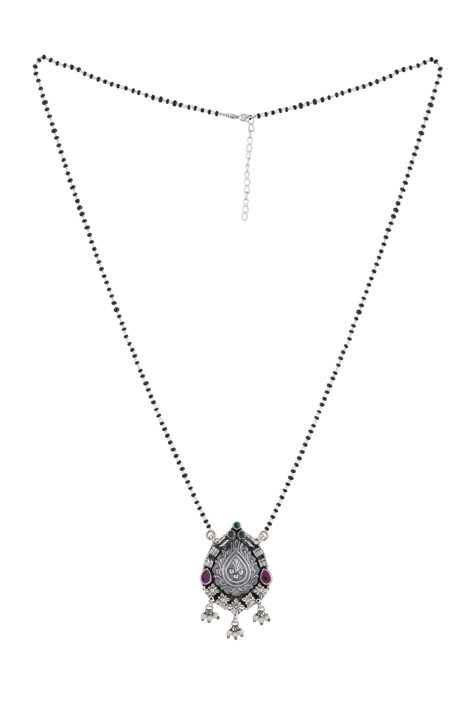 Dridha Antique Mangalsutra in 925 Sterling Silver DM101
