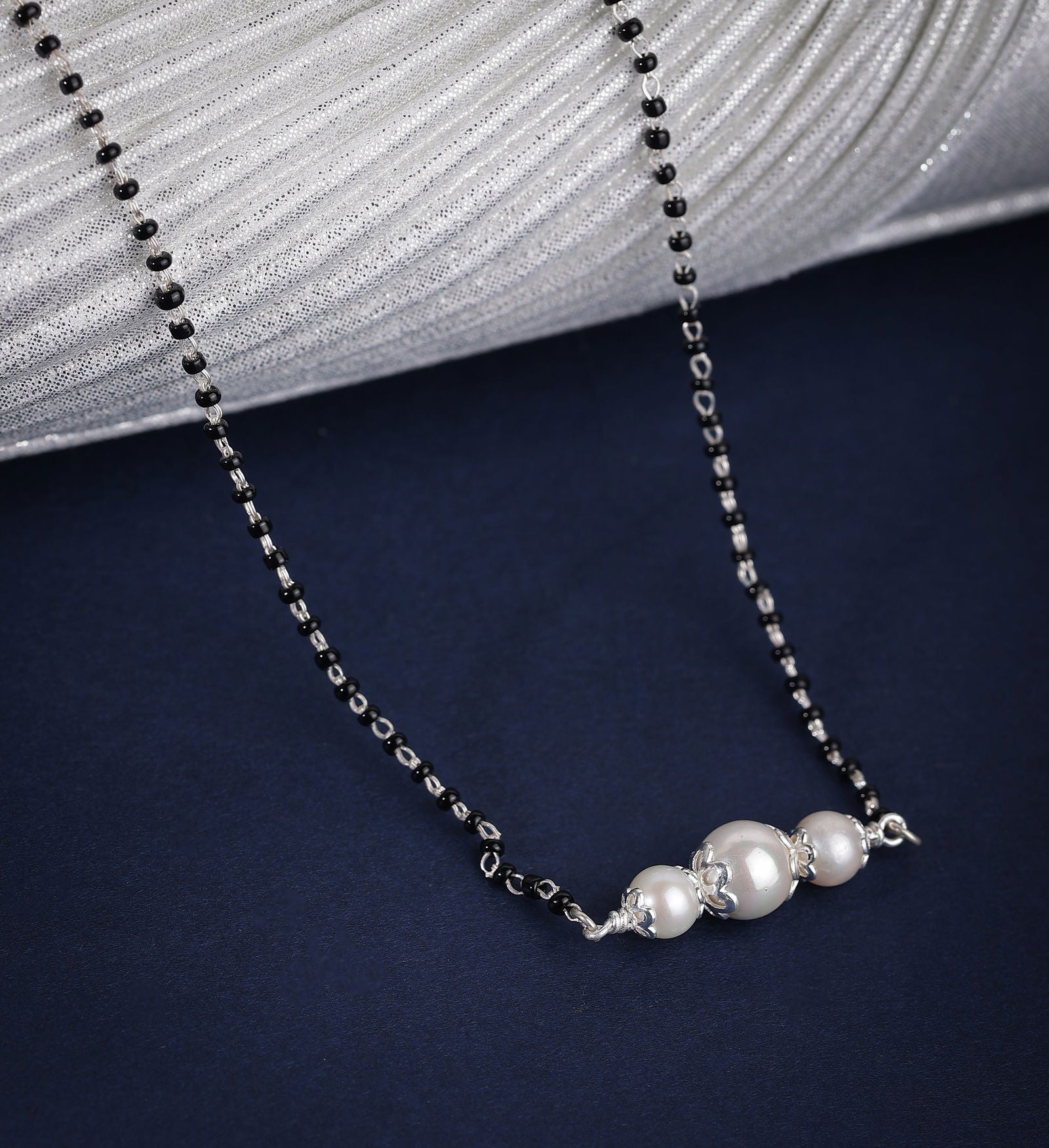 Dridha Antique Mangalsutra in 925 Sterling Silver DM102