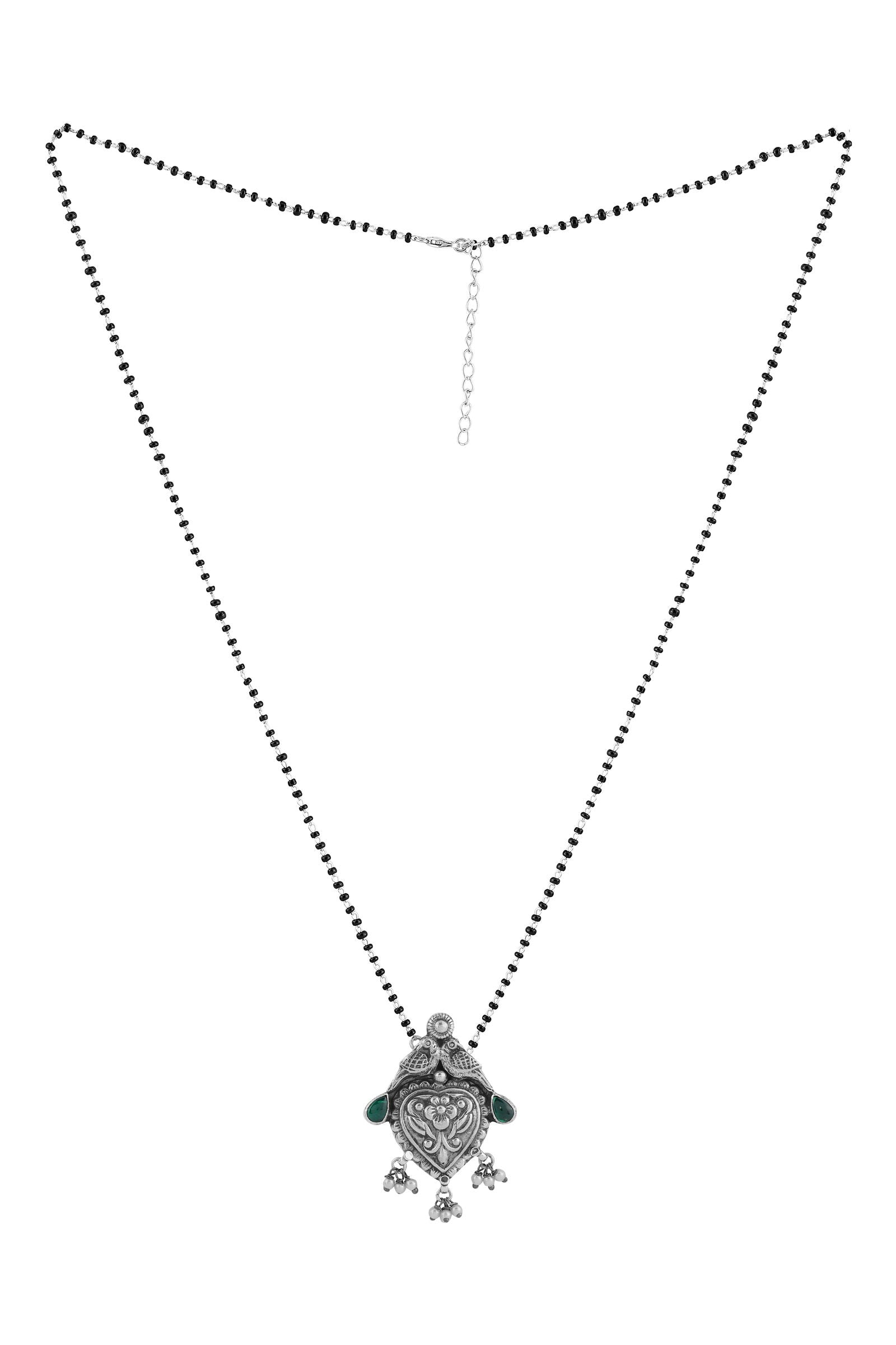 Dridha Antique Mangalsutra in 925 Sterling Silver DM103