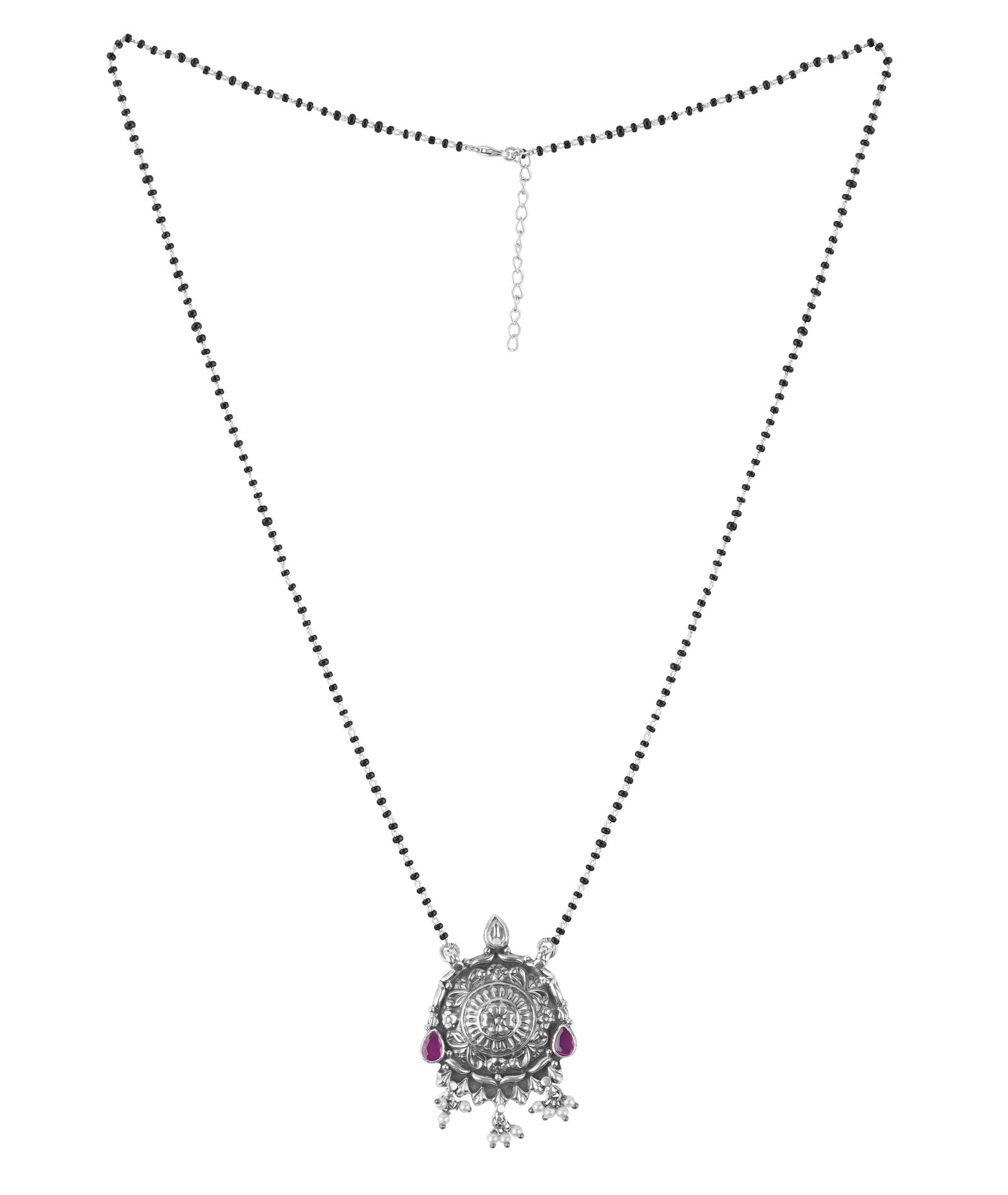 Dridha Antique Mangalsutra in 925 Sterling Silver DM104