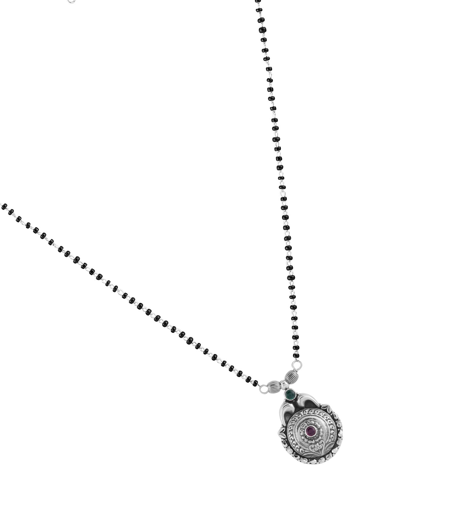 Dridha Antique Mangalsutra in 925 Sterling Silver DM106