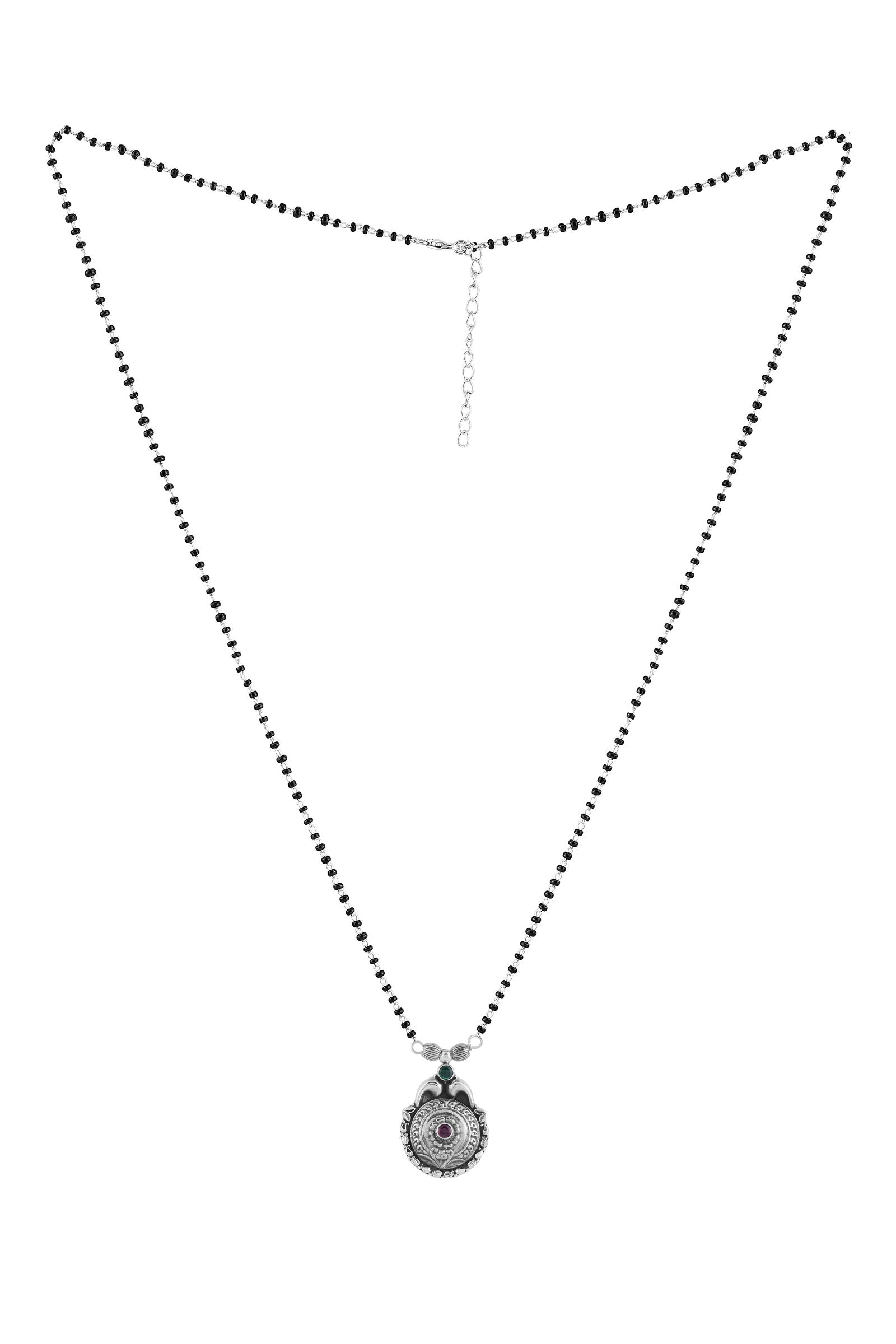 Dridha Antique Mangalsutra in 925 Sterling Silver DM106