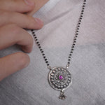 Dridha Antique Mangalsutra in 925 Sterling Silver DM111