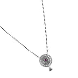 Dridha Antique Mangalsutra in 925 Sterling Silver DM111