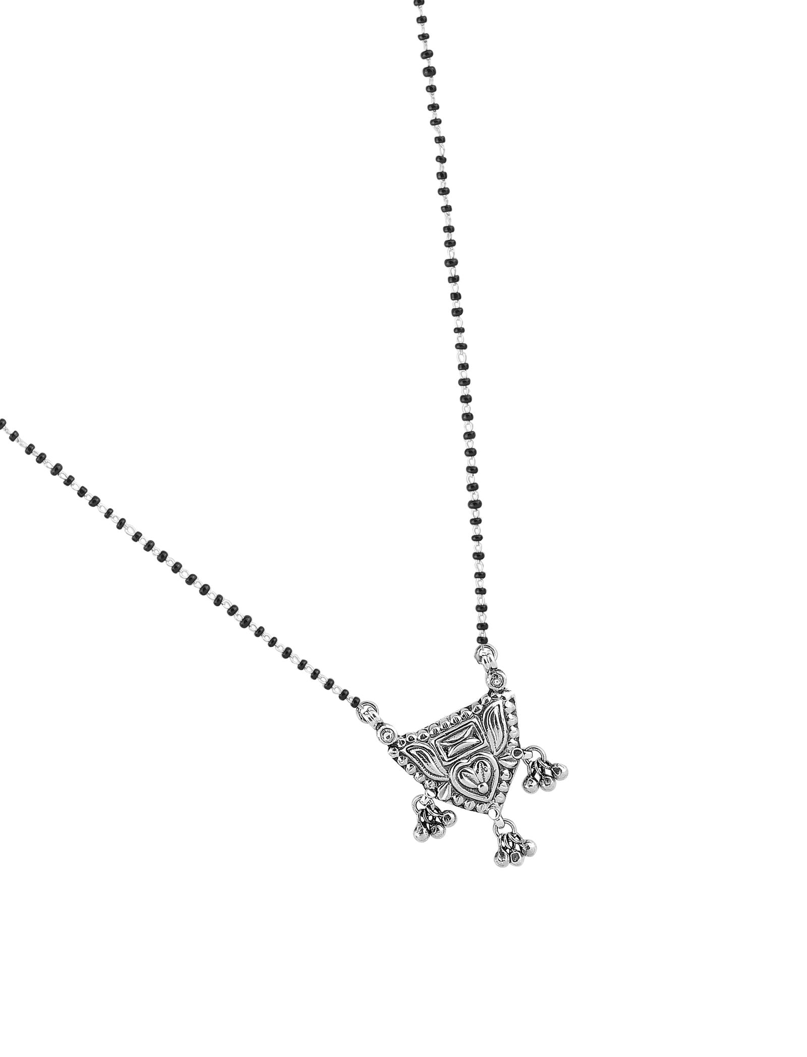 Dridha Antique Mangalsutra in 925 Sterling Silver DM112