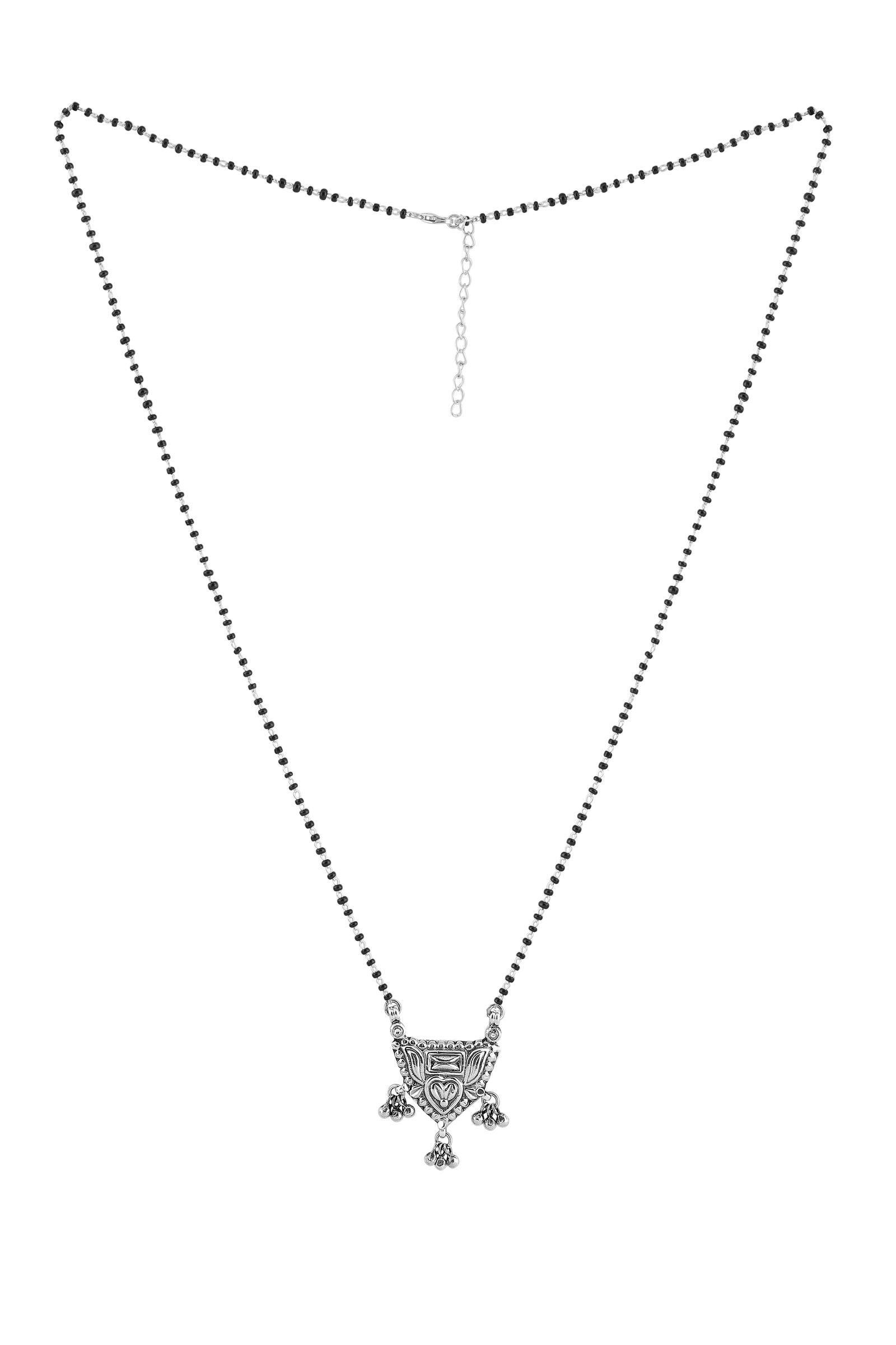 Dridha Antique Mangalsutra in 925 Sterling Silver DM112