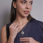 Dridha Antique Necklace in 925 Sterling Silver DM201
