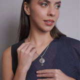 Dridha Antique Necklace in 925 Sterling Silver DM201