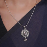 Dridha Antique Necklace in 925 Sterling Silver DM201