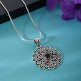 Dridha Antique Necklace in 925 Sterling Silver DM202