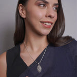 Dridha Antique Necklace in 925 Sterling Silver DM204