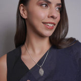 Dridha Antique Necklace in 925 Sterling Silver DM204