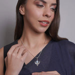 Dridha Antique Necklace in 925 Sterling Silver DM205