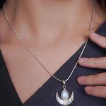 Dridha Antique Necklace in 925 Sterling Silver DM205