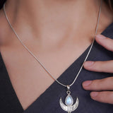 Dridha Antique Necklace in 925 Sterling Silver DM205